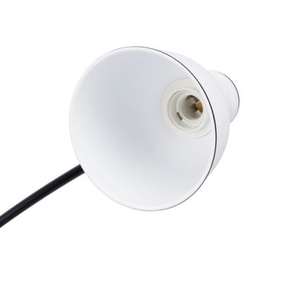 Golvlampa ZUMBA 1xE27/40W/230V vit/svart