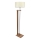 Golvslampa AYD 1xE27/40W/230V brun / grädde