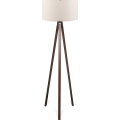 Golvslampa AYD 1xE27/40W/230V brun/kräm