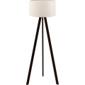 Golvslampa AYD 1xE27/40W/230V brun/vit