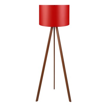 Golvslampa AYD 1xE27/40W/230V röd/brun