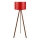 Golvslampa AYD 1xE27/40W/230V röd/brun