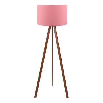 Golvslampa AYD 1xE27/40W/230V rosa/brun