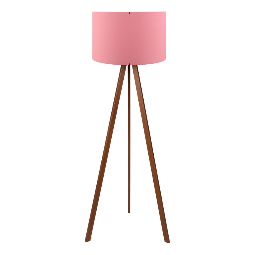 Golvslampa AYD 1xE27/40W/230V rosa/brun