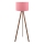 Golvslampa AYD 1xE27/40W/230V rosa/brun