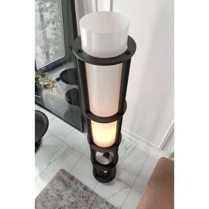 Golvslampa med hyllor NOTO 1xE27/40W/230V svart