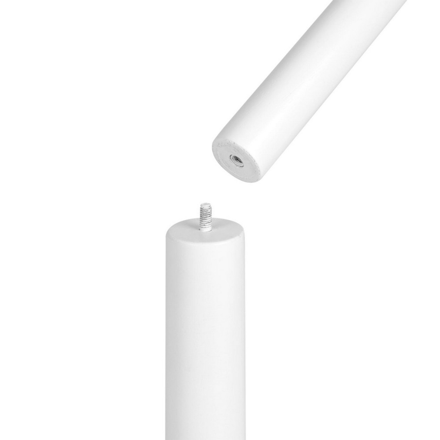 Golvstående klädhängare LINEA, vit
