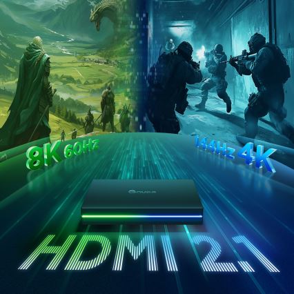 Govee - AI Sync Box 2 Smart TV RGBICW bakgrundsbelysning 55-65 Wi-Fi