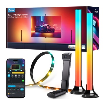 Govee - KIT 2x Backlight TV 55-65" SMART LED bakgrundsbelyst RGBICW Wi-Fi