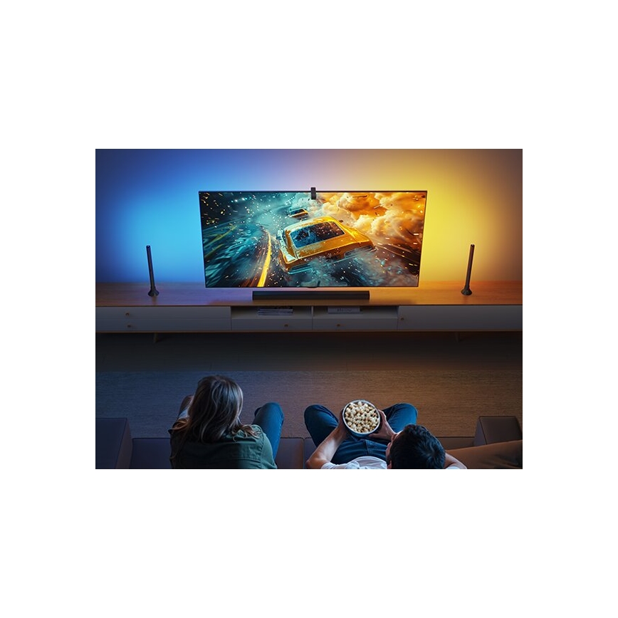 Govee - KIT 2x Backlight TV 55-65" SMART LED bakgrundsbelyst RGBICW Wi-Fi