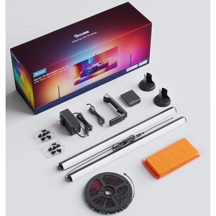 Govee - KIT 2x Backlight TV 55-65" SMART LED bakgrundsbelyst RGBICW Wi-Fi
