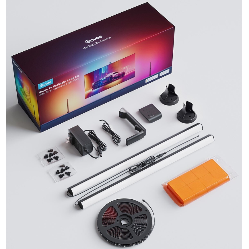 Govee - KIT 2x Backlight TV 55-65" SMART LED bakgrundsbelyst RGBICW Wi-Fi