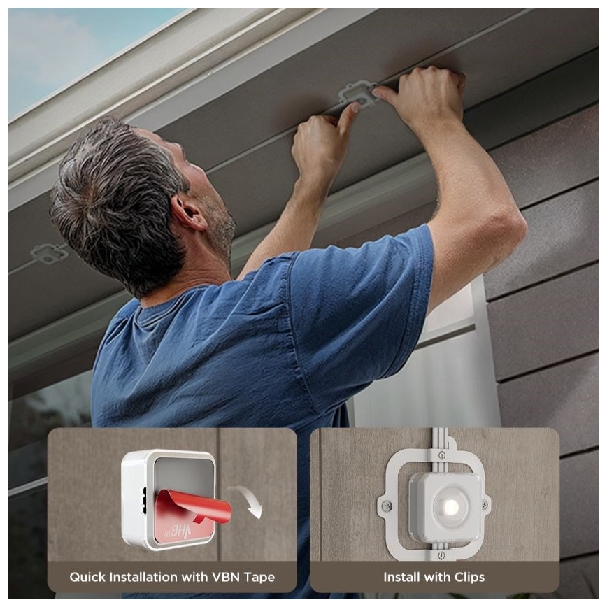 Govee - LED RGBIC String Downlights 30m Wi-Fi Matter IP67