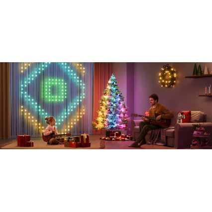 Govee - LED RGBICW Utomhus Julkedja 2700-6500K 20m Wi-Fi Matter IP66