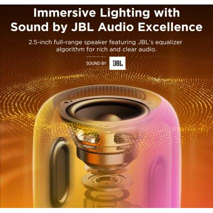 Govee - LED RGBW dimbar bordslampa med högtalare LED/36W/12V Wi-Fi