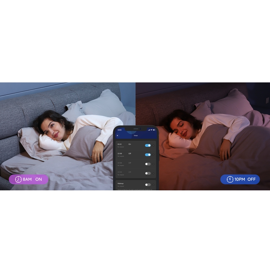 Govee - LED RGBWW Ljusreglerad glödlampa Smart E27/12W/230V 2700-6500K Wi-Fi
