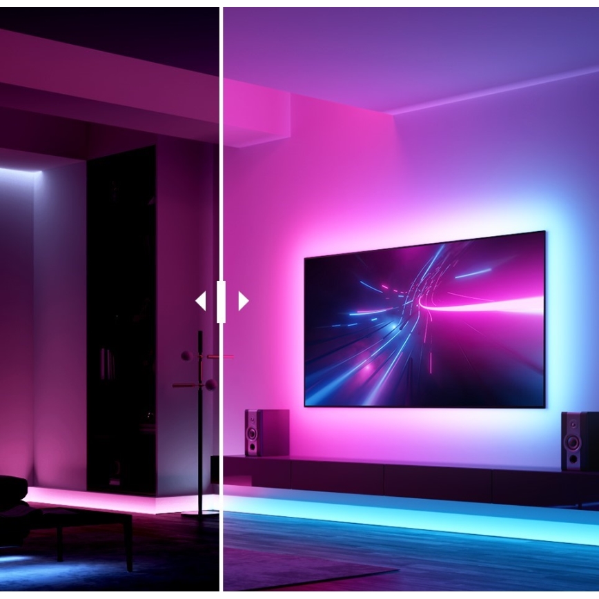 Govee - M1 PRO PREMIUM Smart RGBICW+ LED list 2m Wi-Fi Matter