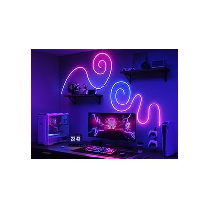 Govee - Neon 2 MATTER böjbar LED list 5m RGBIC Wi-Fi IP67