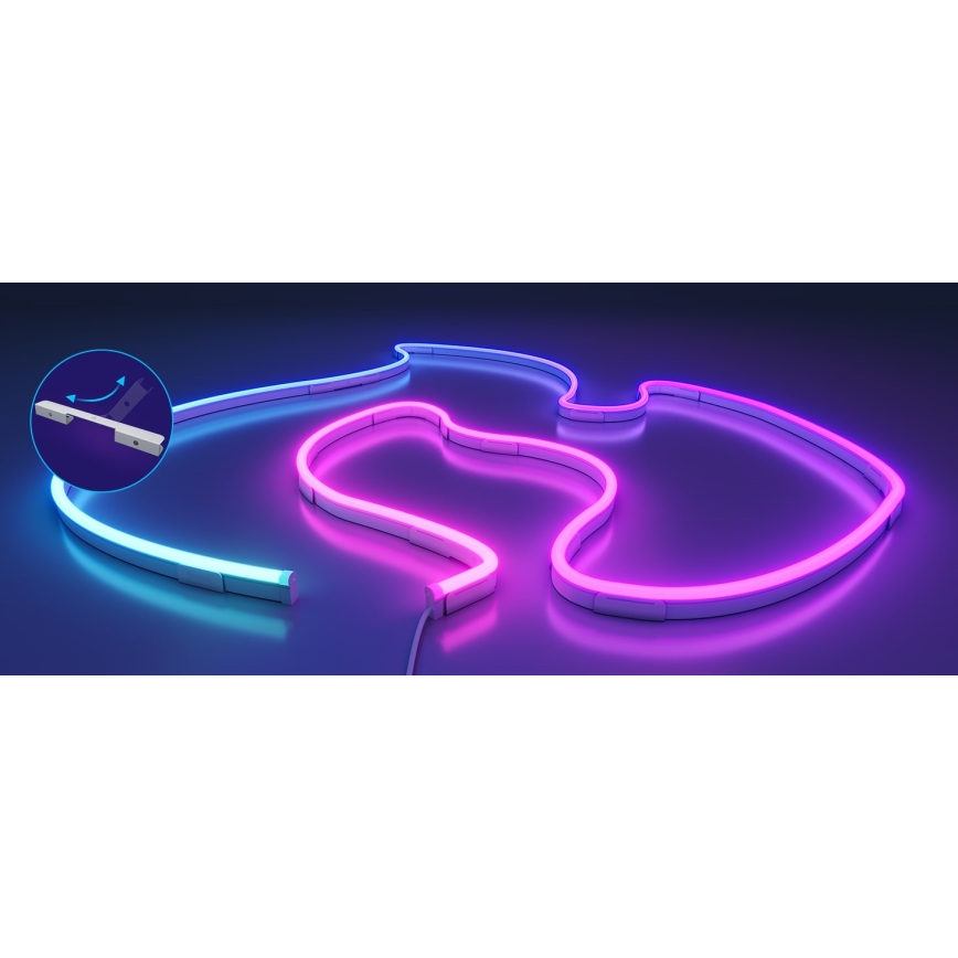 Govee - Neon 2 MATTER böjbar LED list 5m RGBIC Wi-Fi IP67
