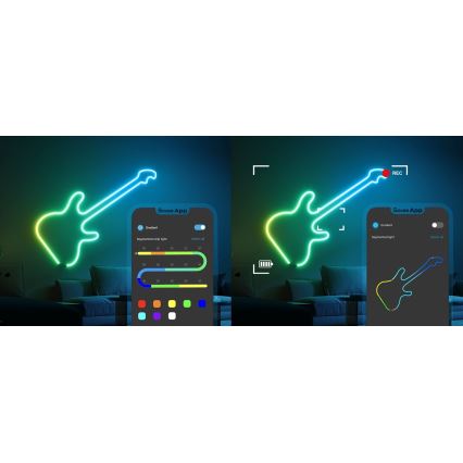 Govee - Neon 2 MATTER böjbar LED list 5m RGBIC Wi-Fi IP67