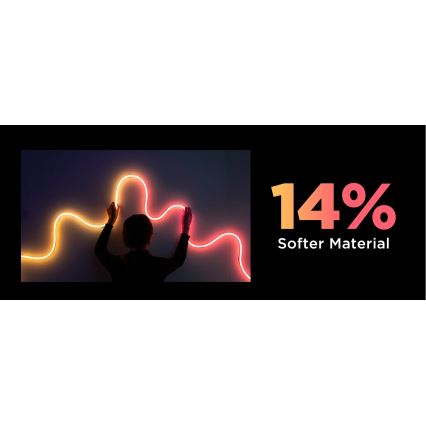 Govee - Neon 2 MATTER flexibel LED-remsa 3 m RGBIC Wi-Fi