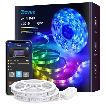 Govee - Smart dimbar RGB-LED-remsa, 36 W/24 V, 10 m, Wi‑Fi