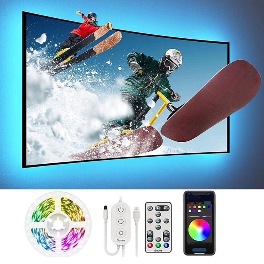 Govee - TV 46-60" SMART LED bakgrundsbelyst RGB + fjärrkontroll