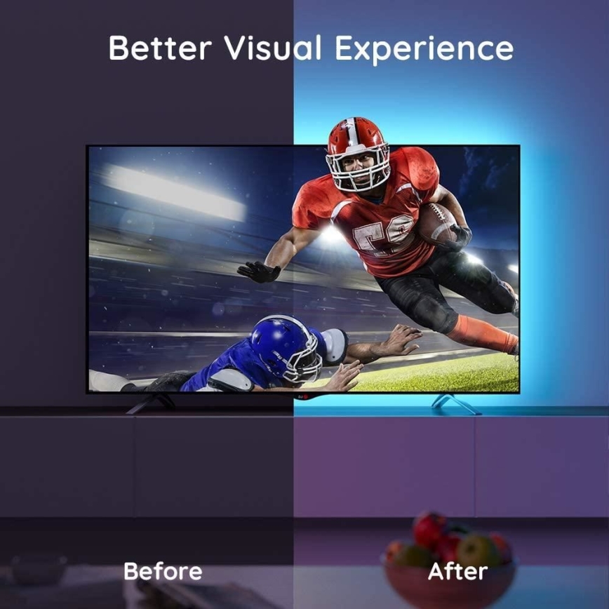 Govee - TV 46-60" SMART LED bakgrundsbelyst RGB + fjärrkontroll