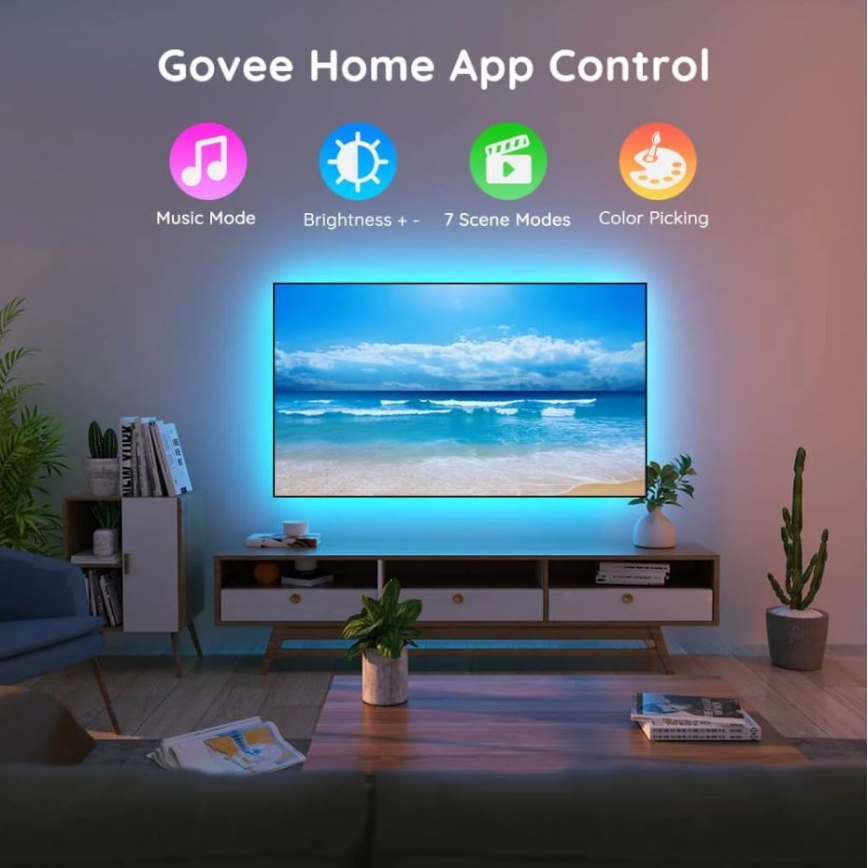 Govee - TV 46-60" SMART LED bakgrundsbelyst RGB + fjärrkontroll