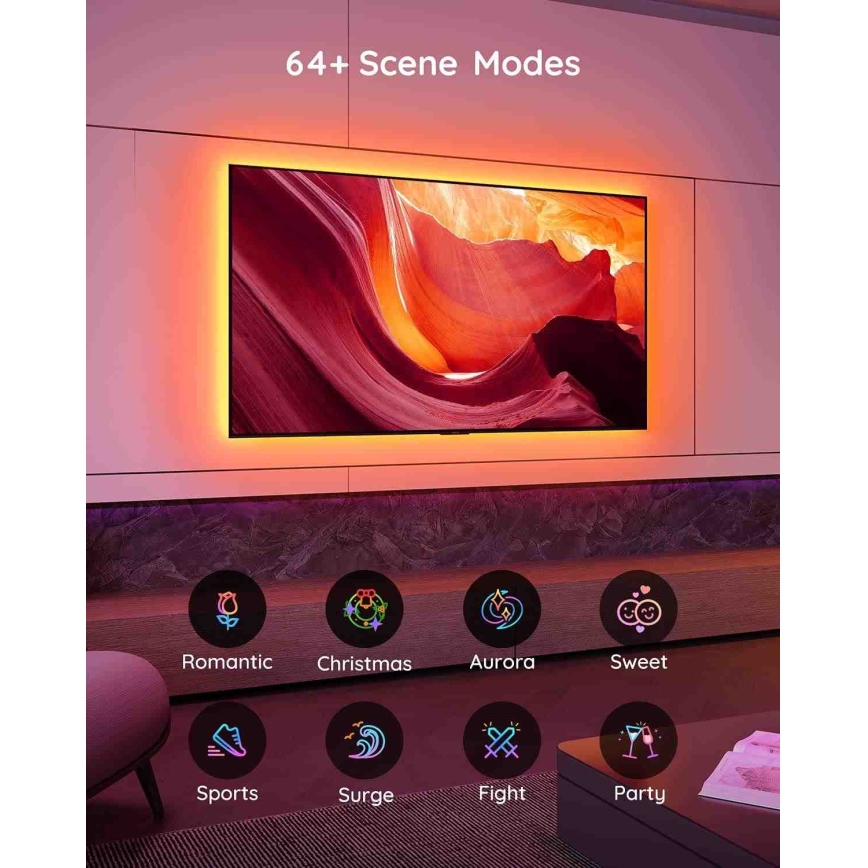 Govee - TV 46-60" SMART LED bakgrundsbelyst RGB