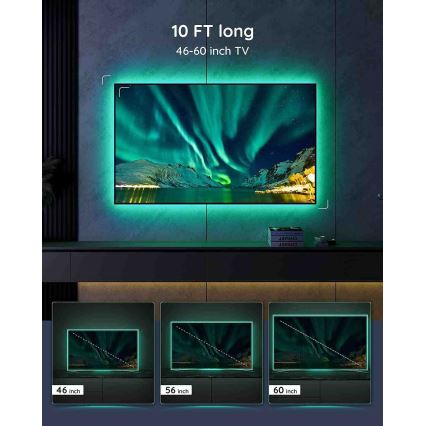 Govee - TV 46-60" SMART LED bakgrundsbelyst RGB