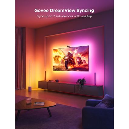 Govee - TV Backlight 3 Lite TV 75-85" SMART LED bakgrundsbelyst RGBICW Wi-Fi IP67