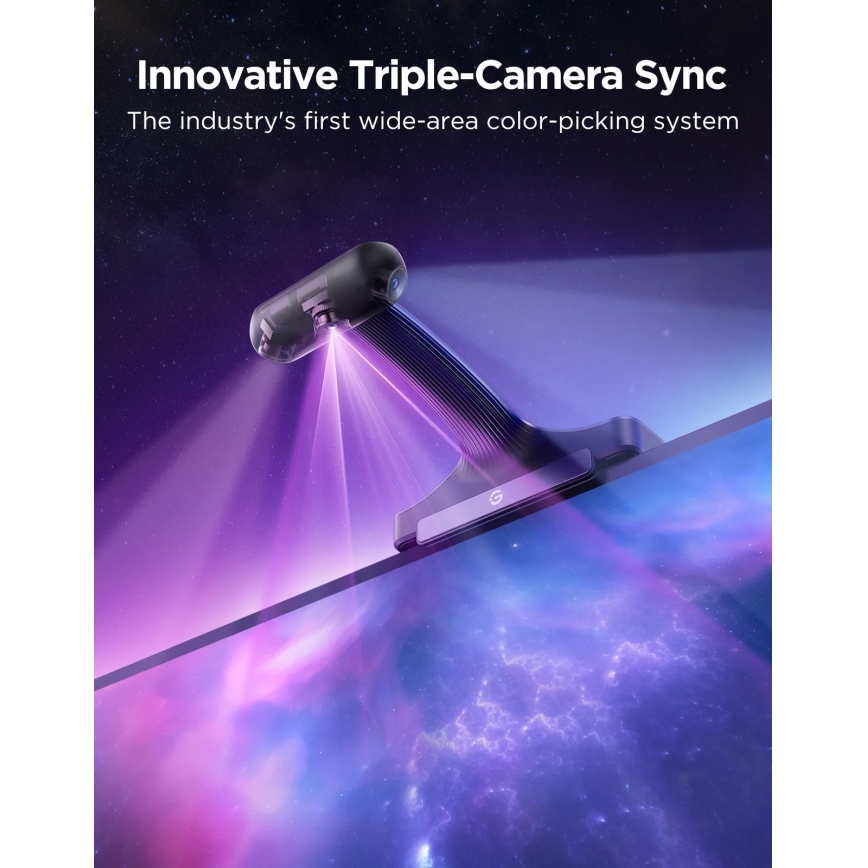 Govee - TV Backlight 3 Pro 55-65 SMART LED-bakgrundsbelysning RGBIC med Wi-Fi