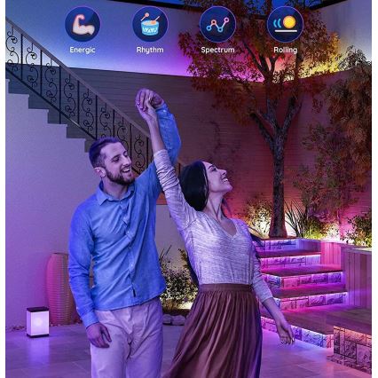 Govee - Utomhus Pro SMART RGBICWW utomhus LED list 10m 2700-6500K Wi-Fi IP65
