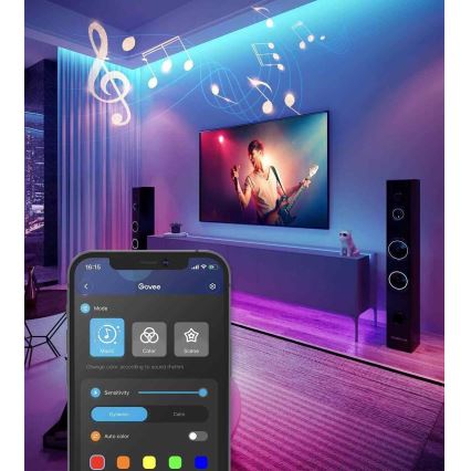 Govee - Wi-Fi RGB Smart LED list 5m
