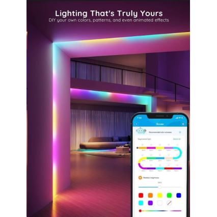 Govee - Wi-Fi RGBIC PRO Smart LED list 10m