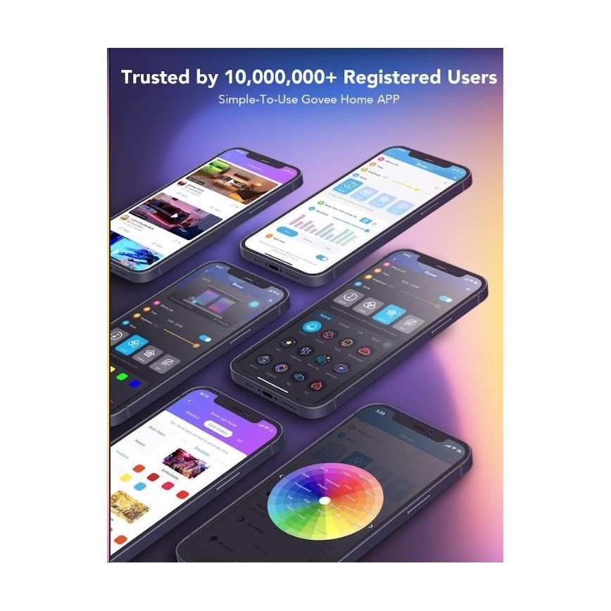 Govee - Wi-Fi RGBIC PRO Smart LED list 10m