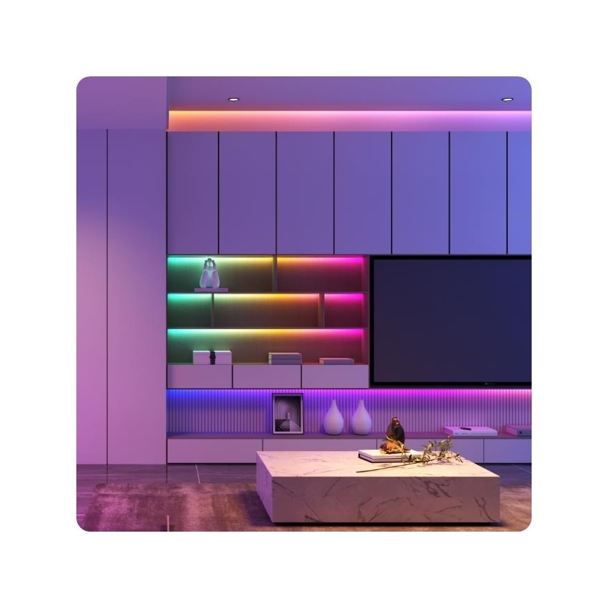 Govee - Wi-Fi RGBIC Smart PRO LED list 5m - extra hållbara