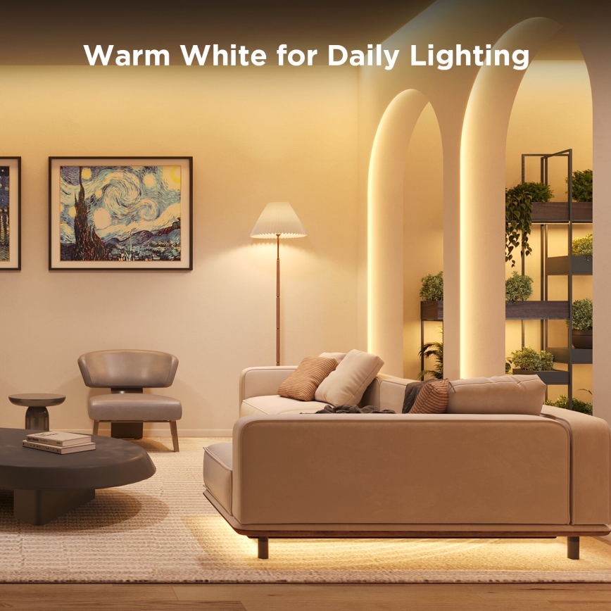 Govee - Wi-Fi RGBICW Smart PRO LED list 10m MATTER - extra hållbara