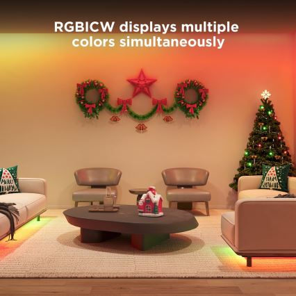 Govee - Wi-Fi RGBICW Smart PRO LED list 10m MATTER - extra hållbara