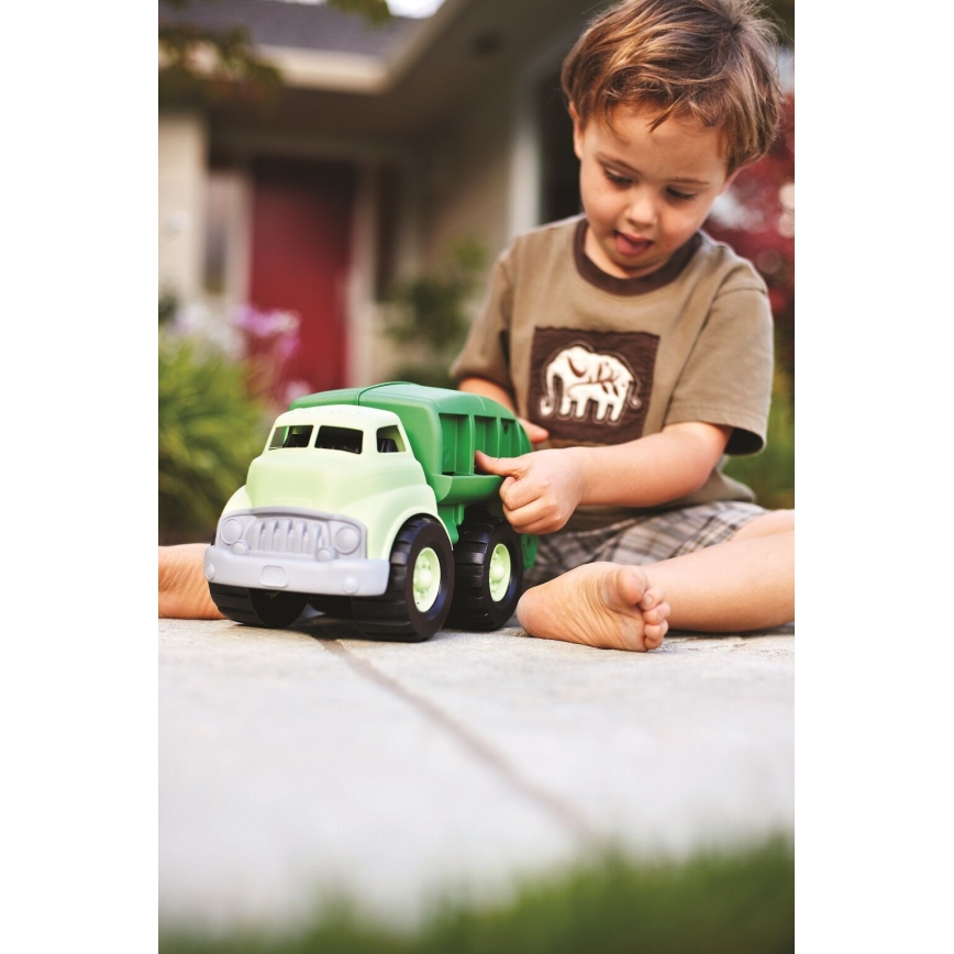 Green Toys - Återvinning sopbil grön