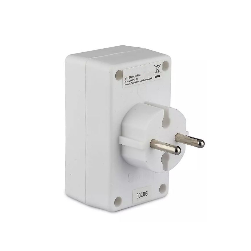 grenuttag 4x2,5A/230V