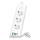 Grenuttag med strömbrytare LINEA PRO 3x230V+ 3xUSB-A + 1xUSB-C SCHUKO 1,5 m vit
