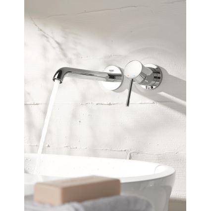 GROHE 19408001 - ESSENCE tvättställsblandare 183 mm blank krom