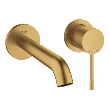 GROHE 19408GN1 - ESSENCE tvättställsblandare 183 mm i guld