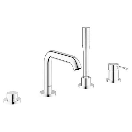 GROHE 19578001 - ESSENCE 197 mm 4-håls badkarsblandare, blank krom