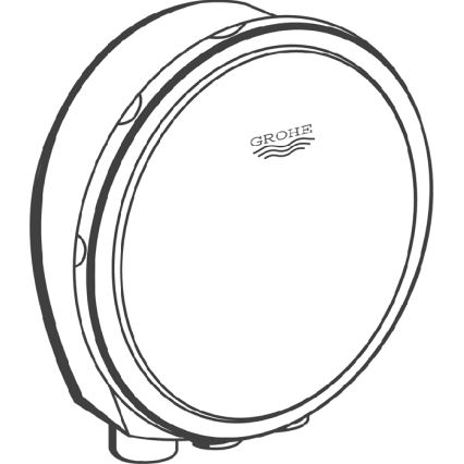 GROHE 19952000 – Påfyllnings-, avlopps- och bräddavloppssats för badkar TALENTOFILL, krom