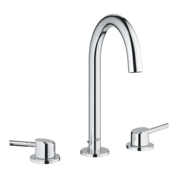 GROHE 20216001 - Tvättställsblandare, 3-håls, CONCETTO DN 15, storlek L, krom