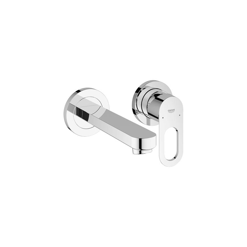 GROHE 20289000 - Tvåhålsblandare till tvättställ BAULOOP 110 mm polerad krom