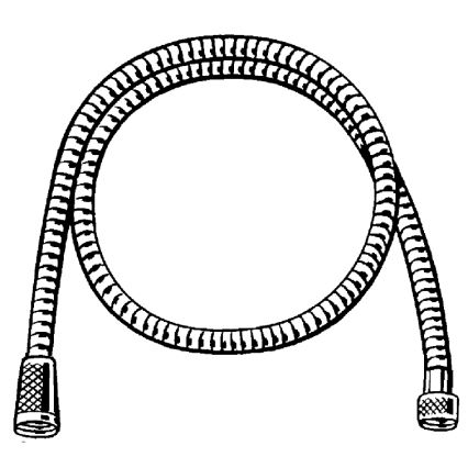 GROHE 22108000 - Duschslang VITALIOFLEX METAL LONG-LIFE 1500 mm krom